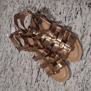 Girls gladiator sandals
